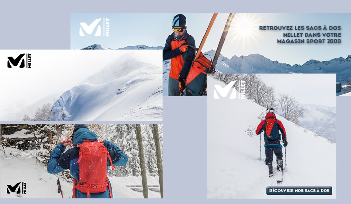 Campagne marque de sport déclinée en fichiers d’exécution pour bannières réseaux sociaux site web